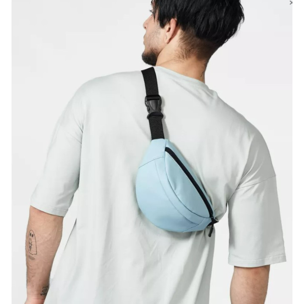 Чоловіча сумка бананка Sambag Urban SKHm блакитний 24 × 15 × 8 см (85151010m)