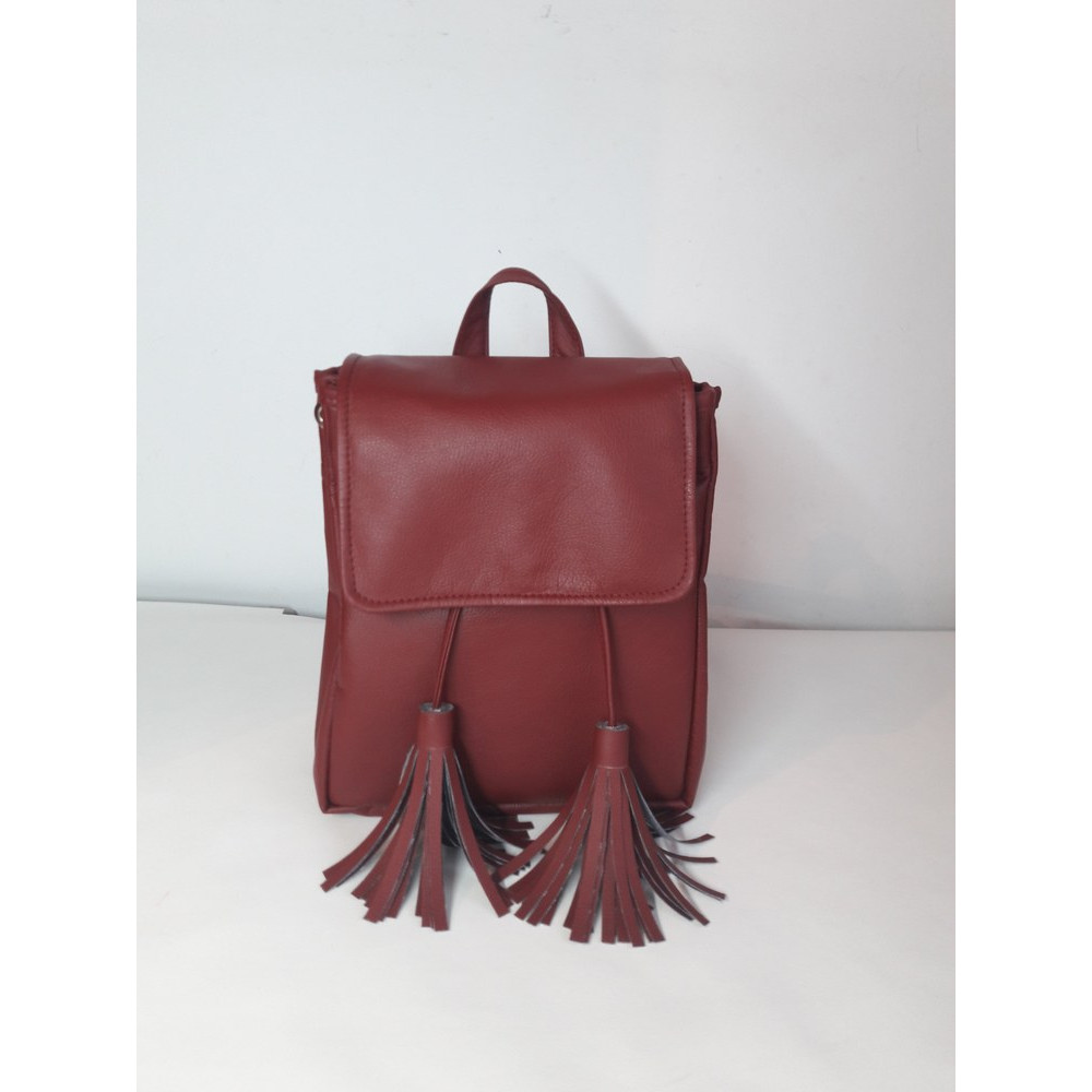 Жіночий рюкзак Sambag Loft SA бордо 22100005