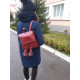 Жіночий рюкзак Sambag Loft SA бордо 22100005
