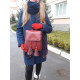 Жіночий рюкзак Sambag Loft SA бордо 22100005