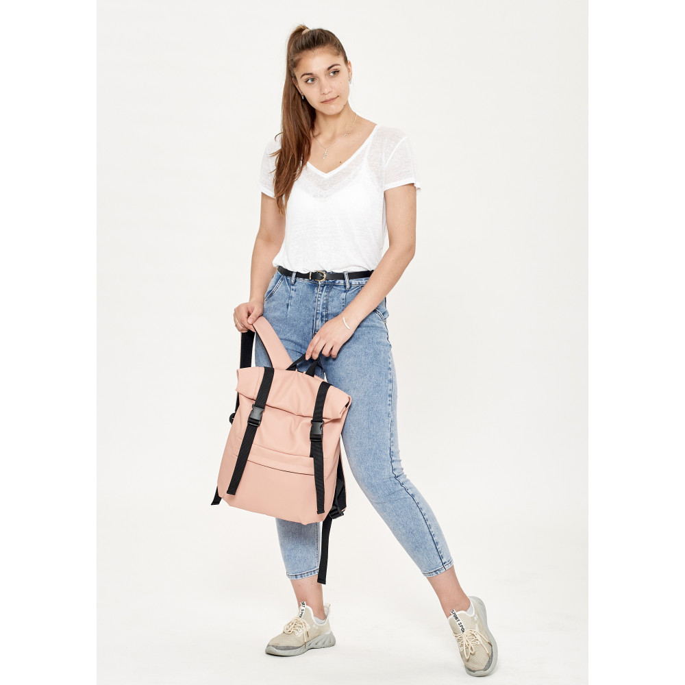 Рюкзак ролл Sambag унісекс RollTop LSH пудровий 24211006