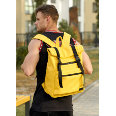 Чоловічий рюкзак ролл Sambag RollTop LTT жовтий 41 x 30 x 16 см (24238028m)