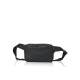 Чоловіча шкіряна сумка бананка Sambag 0ST чорна (88218101)
