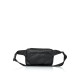 Чоловіча шкіряна сумка бананка Sambag 0ST чорна (88218101)