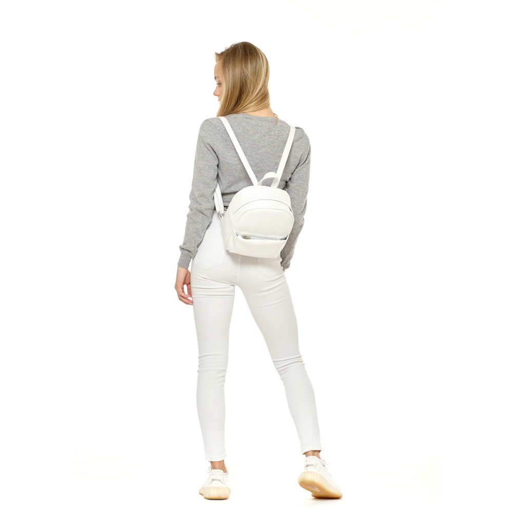 Женский рюкзак Sambag Brix SQH белый 23 x 20 x 10 см (11121008)