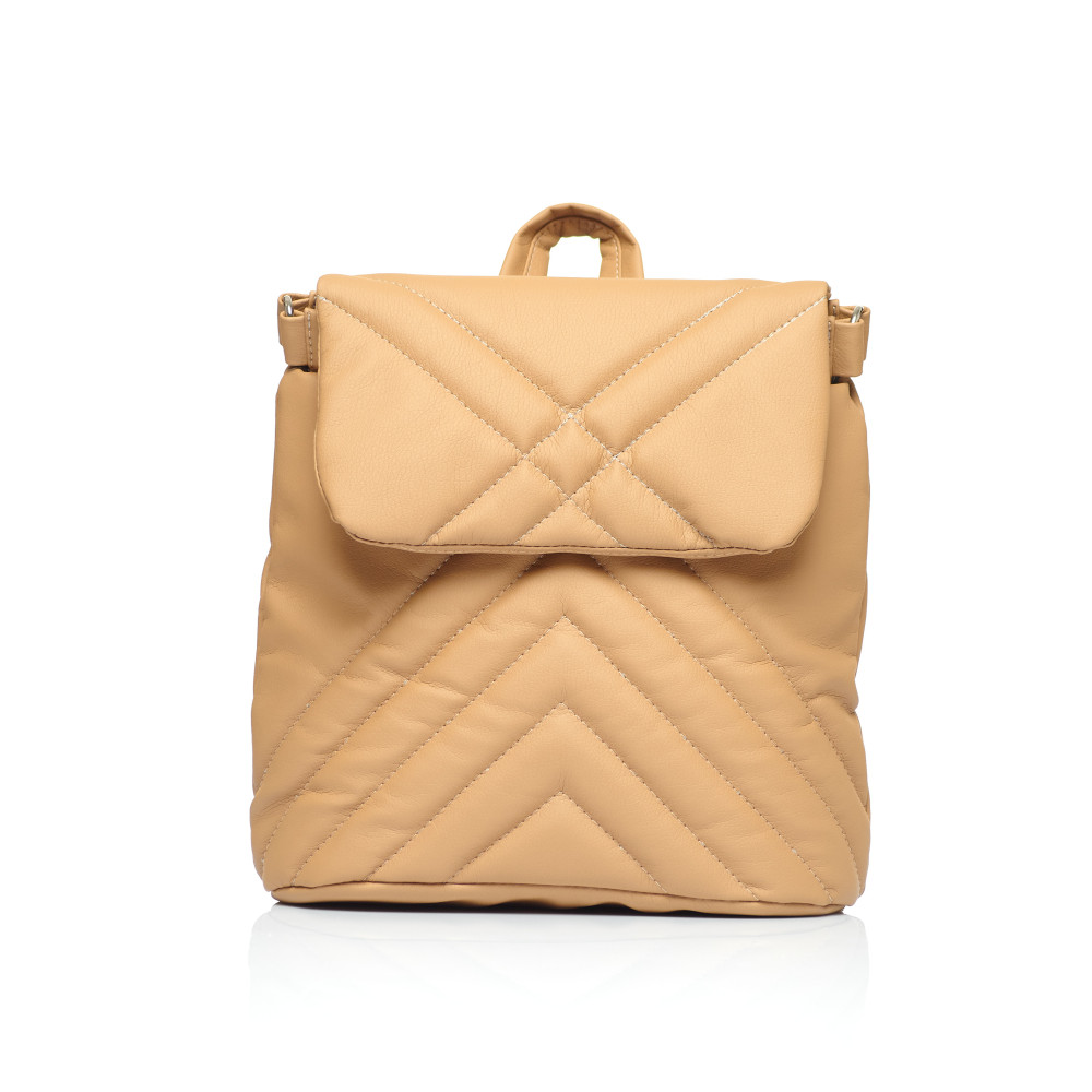 Жіночий рюкзак Sambag Loft QSH бежевий 30 x 26 x 14 см (22011026)