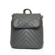 Жіночий рюкзак Sambag Loft QSH графіт 30 x 26 x 14 см (22011009)