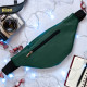 Сумка на пояс бананка Sambag Hoso MSH зелена 33 х 14 х 5 см (82111007)