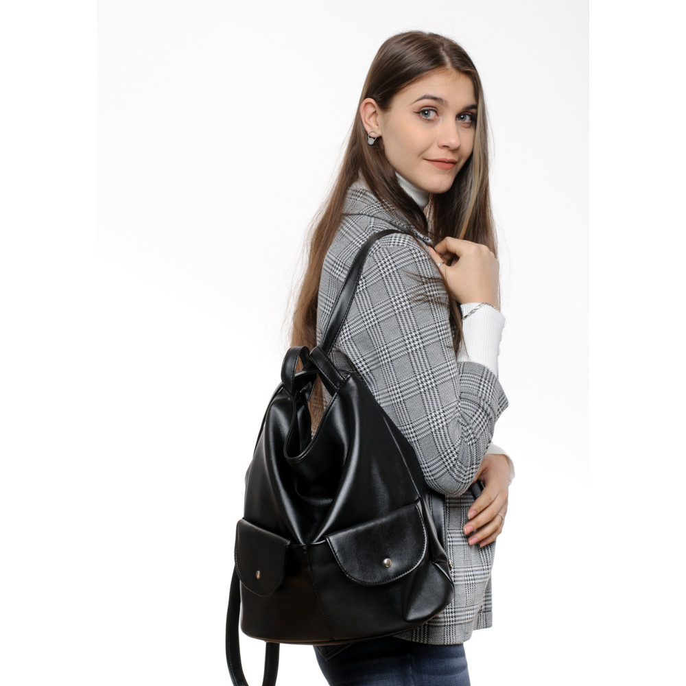 Жіночий рюкзак Sambag Asti XKH black 20551002
