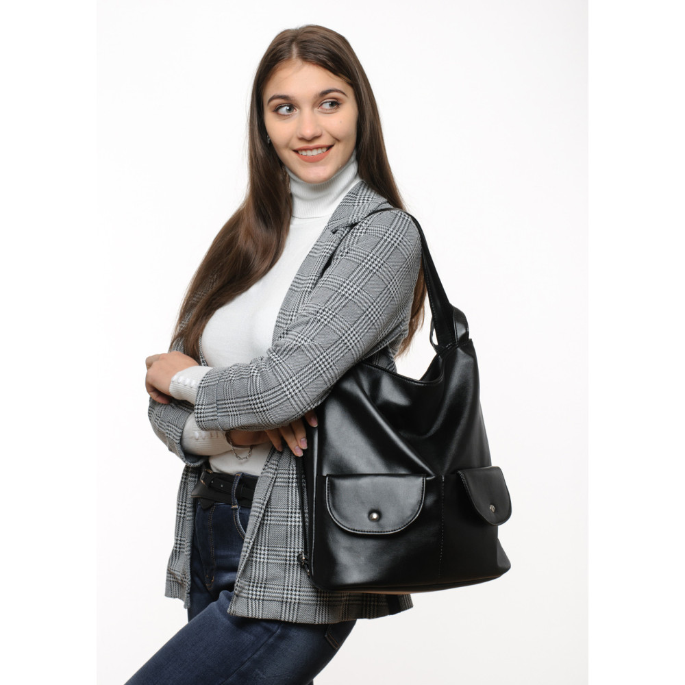 Жіночий рюкзак Sambag Asti XKH black 20551002