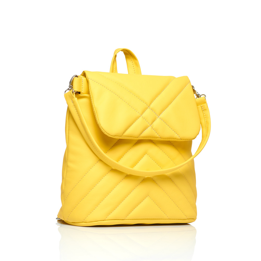 Жіночий рюкзак Sambag Loft QSH жовтий 30 x 26 x 14 см (22011028)