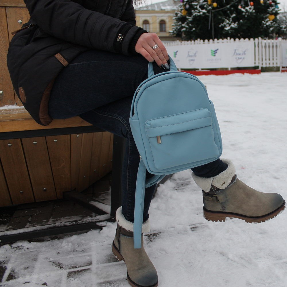 Жіночий рюкзак Sambag Brix SB голубий 11111010