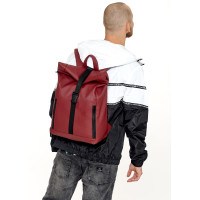 Чоловічий рюкзак ролл Sambag RollTop LZT бордо 41 x 30 x 16 см (24208005m)