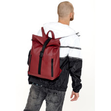Чоловічий рюкзак ролл Sambag RollTop LZT бордо 41 x 30 x 16 см (24208005m)