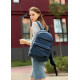 Жіночий рюкзак Sambag Zard LKT темно-синій 46 x 28 x 13 см (25058016)