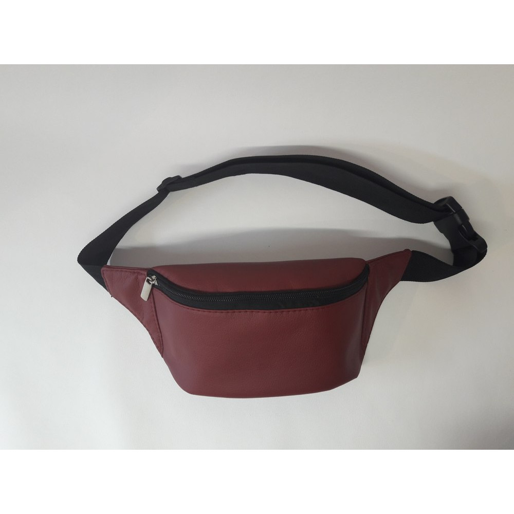 Сумка на пояс бананка Sambag Tirso MB бордо (80118005)
