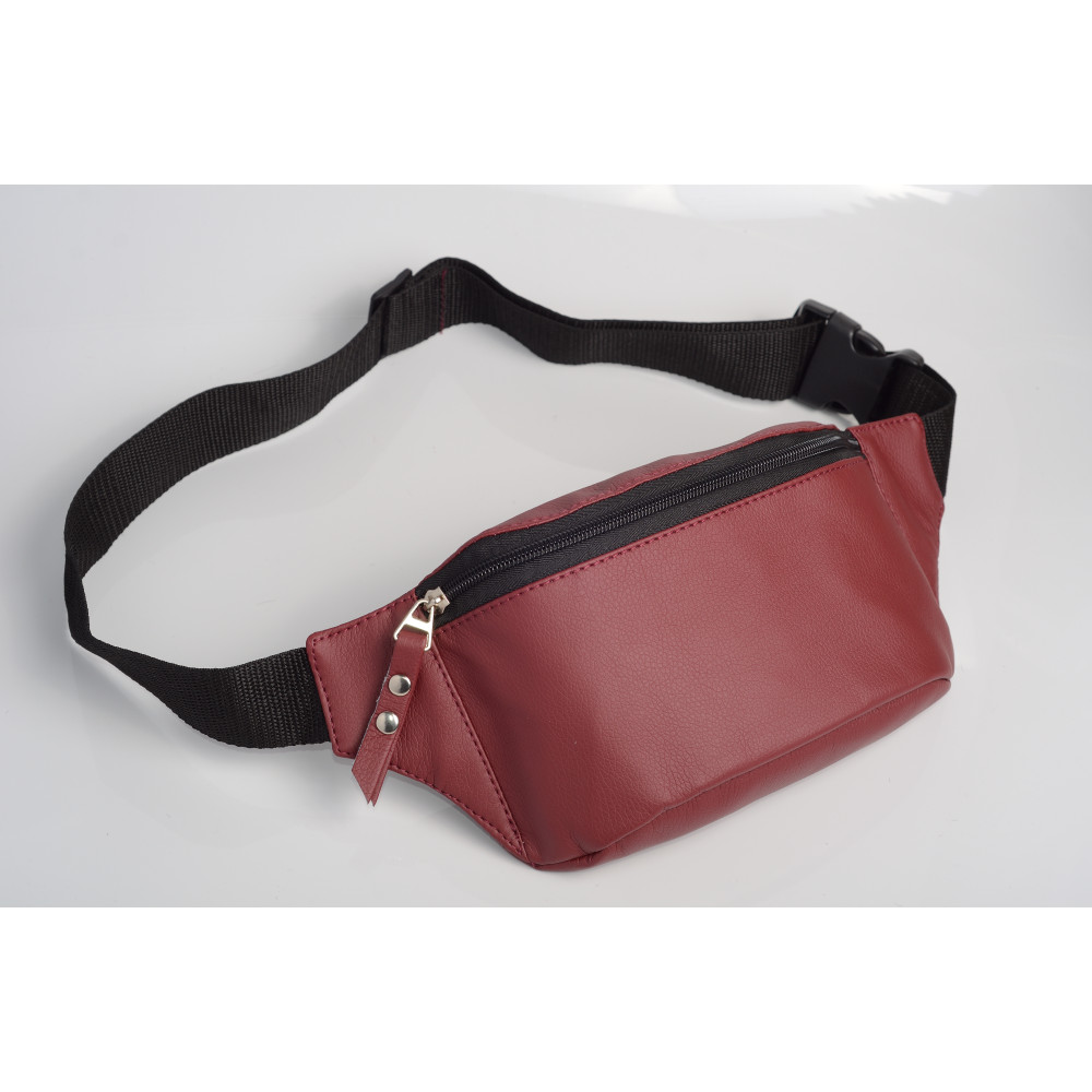 Сумка на пояс бананка Sambag Tirso MEH бордо 31 х 12 х 5 см (80121005)