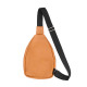 Чоловіча шкіряна сумка через плече слінг Sambag Brooklyn 0SH руда 29 х 19 х 6 см (83111121wm)