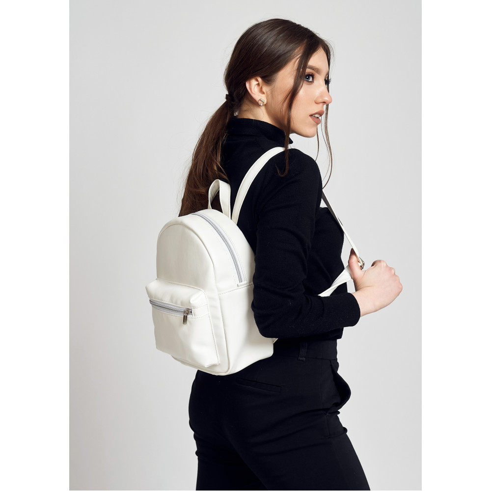 Жіночий рюкзак Sambag Brix KSO білий 29 x 22 x 10 см (11319008)