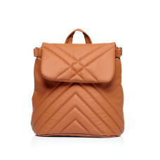 Жіночий рюкзак Sambag Loft QSH коричневий 22011027