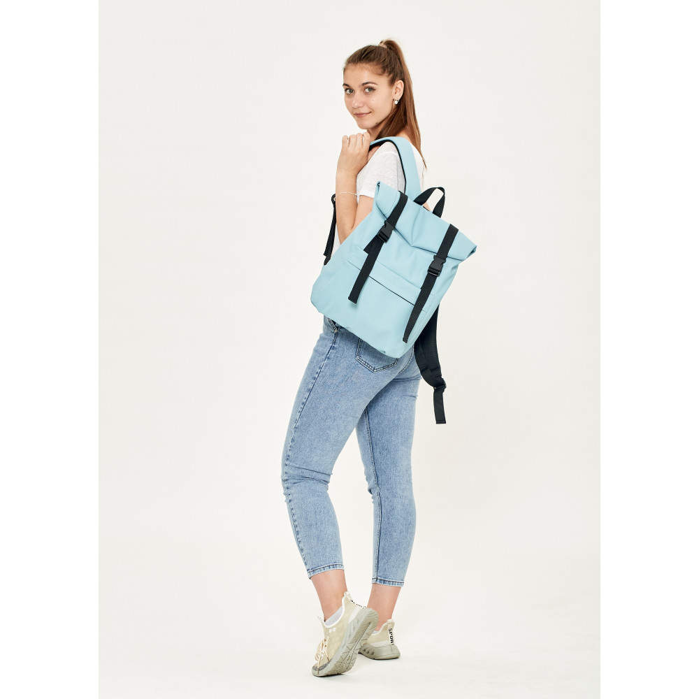 Рюкзак ролл Sambag унісекс RollTop LSH голубий 24211010