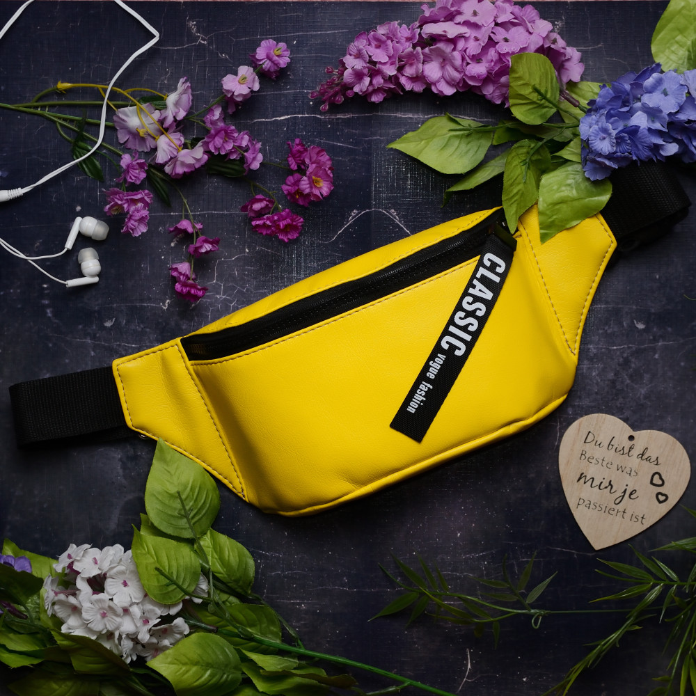 Сумка на пояс бананка Sambag Tirso MSH жовта (80148028)