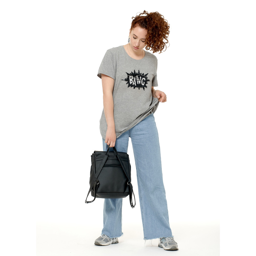 Рюкзак Sambag Loft MZN чорний 30 x 25 x 12 см (22200001)