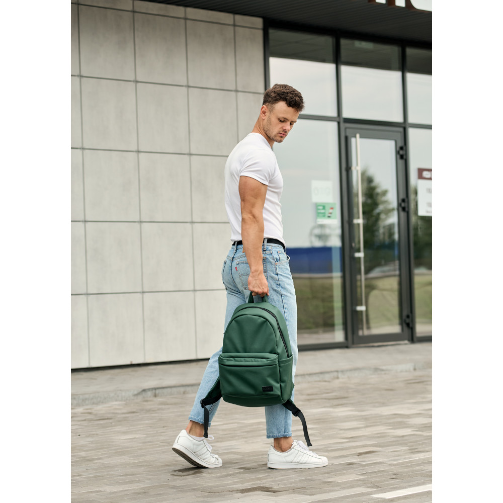Чоловічий рюкзак Sambag Zard LST зелений 46 x 28 x 13 см (25018007m)