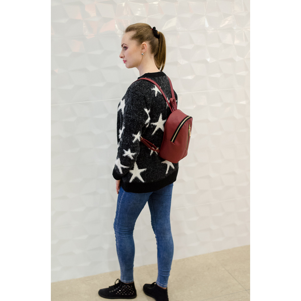 Жіночий рюкзак Sambag Mane SF бордо 18225005