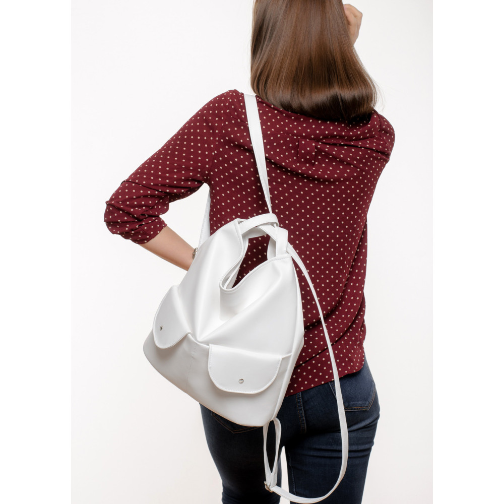 Жіночий рюкзак Sambag Asti XKH білий 20551008