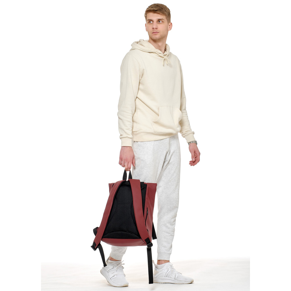 Чоловічий рюкзак ролл Sambag RollTop LSH бордо 24211005m