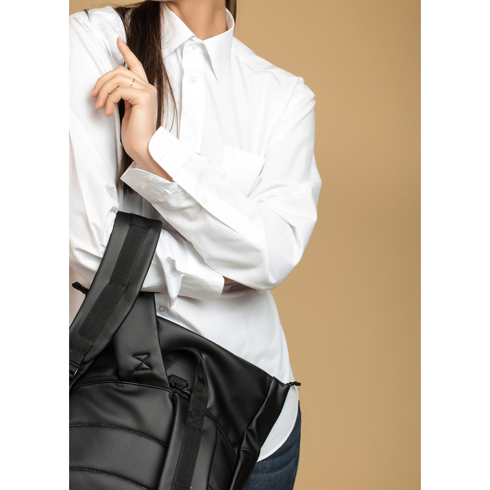 Рюкзак ролл Sambag унисекс RollTop KQN черный 24320001