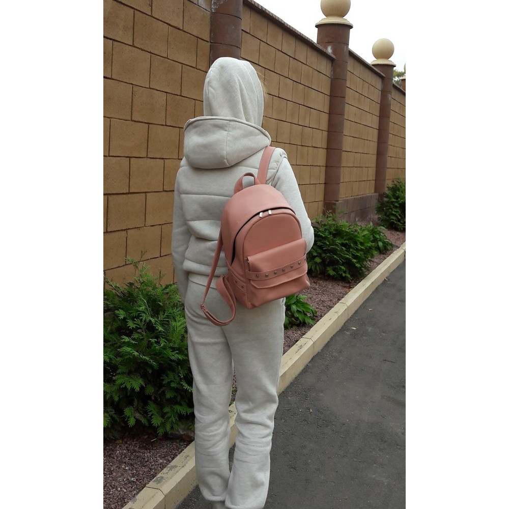 Жіночий рюкзак Sambag Dali LB пудра 35 x 25 x 12 см (15351006)