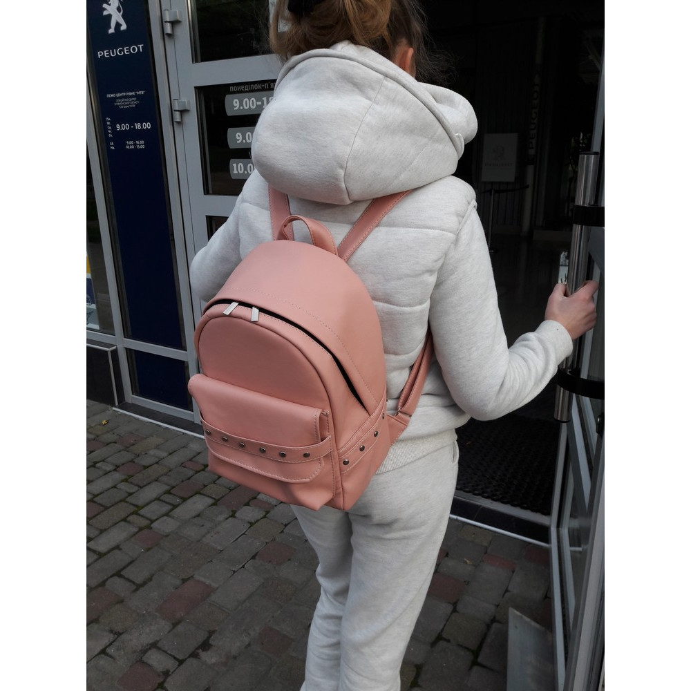 Жіночий рюкзак Sambag Dali LB пудра 35 x 25 x 12 см (15351006)