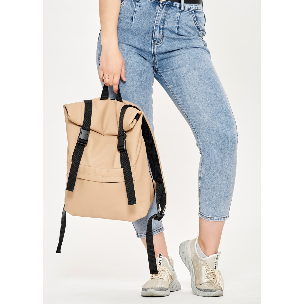 Рюкзак ролл Sambag унісекс RollTop LSH бежевий 24211026