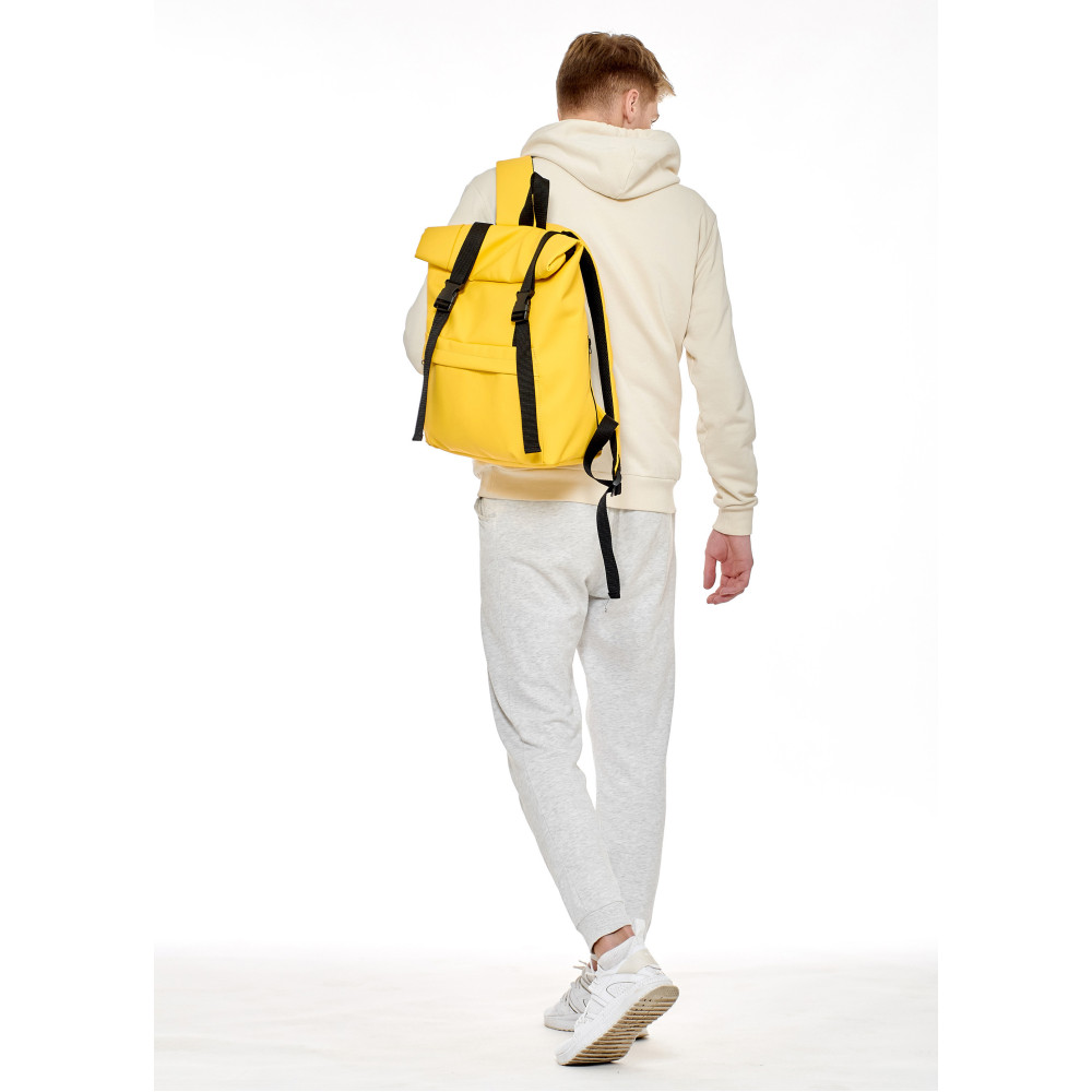 Чоловічий рюкзак ролл Sambag у RollTop LSH жовтий 24211028m