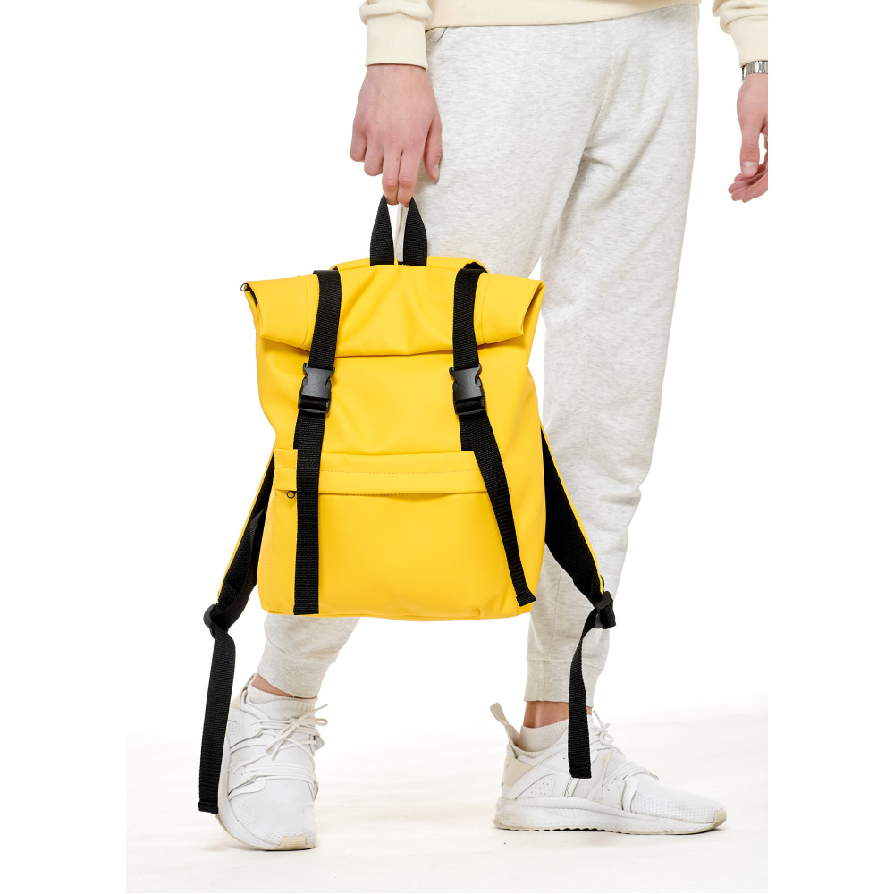 Чоловічий рюкзак ролл Sambag у RollTop LSH жовтий 24211028m