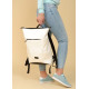 Рюкзак ролл Sambag унисекс RollTop KQN белый 41 x 27 x 18 см (24320008)