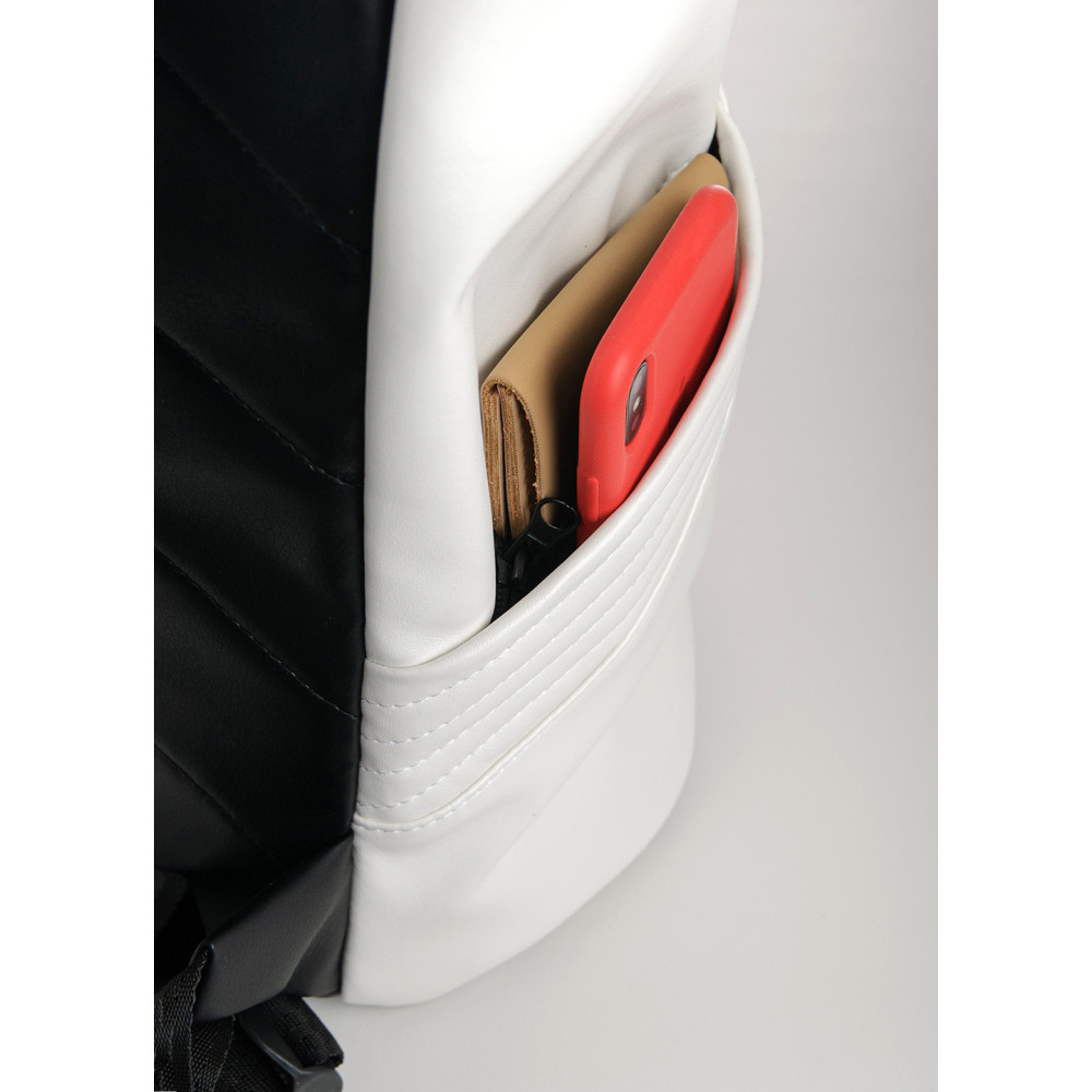 Рюкзак ролл Sambag унисекс RollTop KQN белый 41 x 27 x 18 см (24320008)