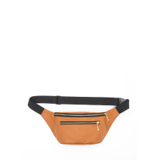 Шкіряна сумка на пояс бананка Sambag Tirso Max руда (81345121)