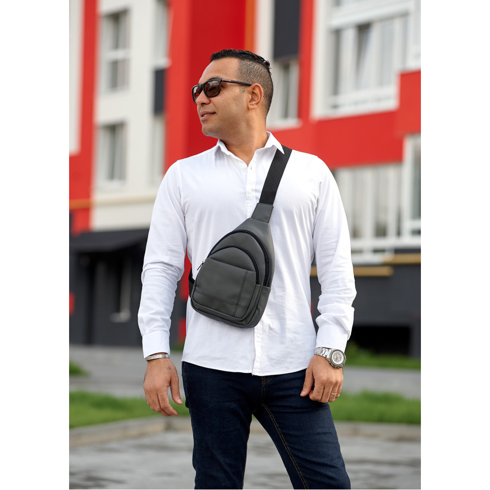 Чоловіча сумка через плече слінг Sambag Brooklyn 0SH 83111009m