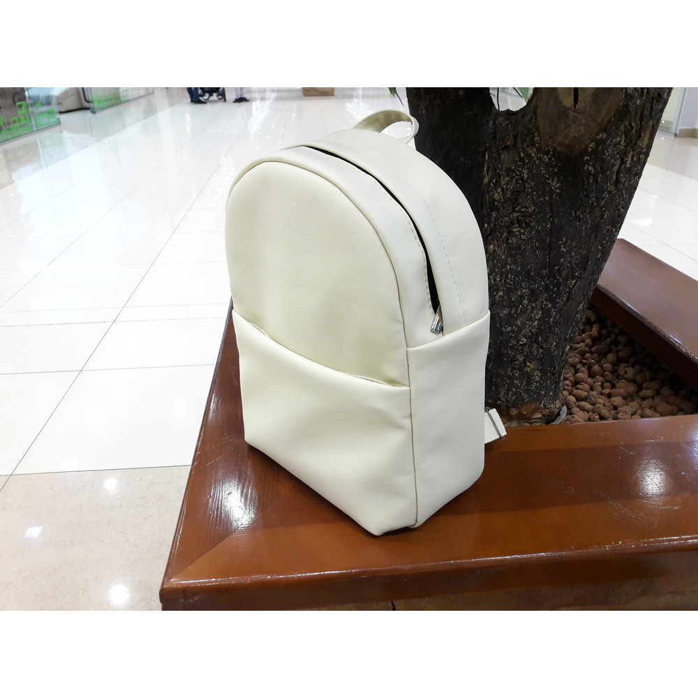 Жіночий рюкзак Sambag Este BB молочний 11421011
