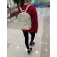 Жіночий рюкзак Sambag Este BB молочний 11421011