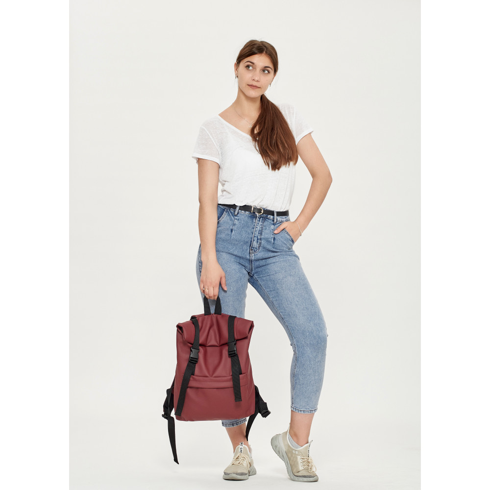 Рюкзак ролл Sambag унісекс RollTop LSH бордо 24211005
