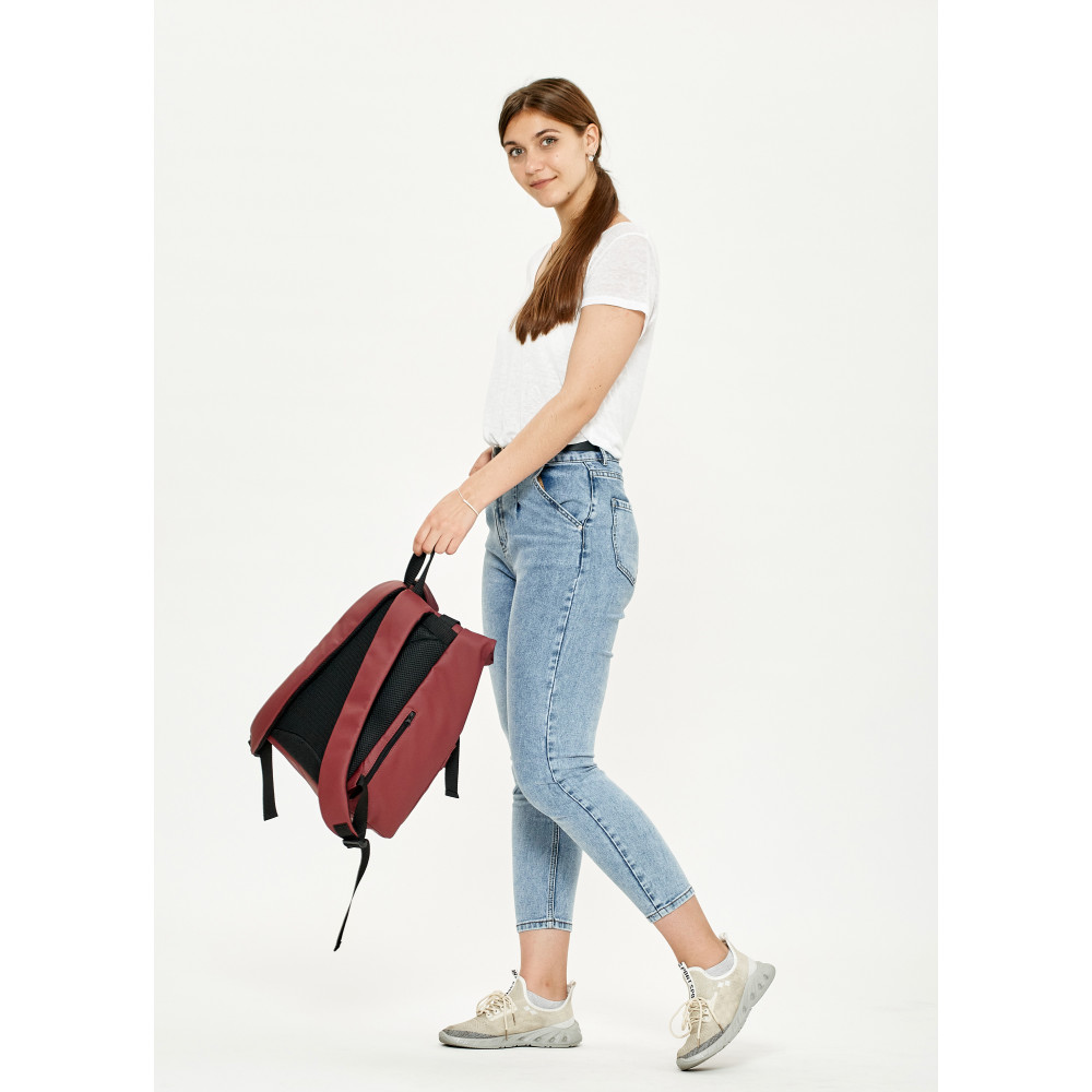 Рюкзак ролл Sambag унісекс RollTop LSH бордо 24211005