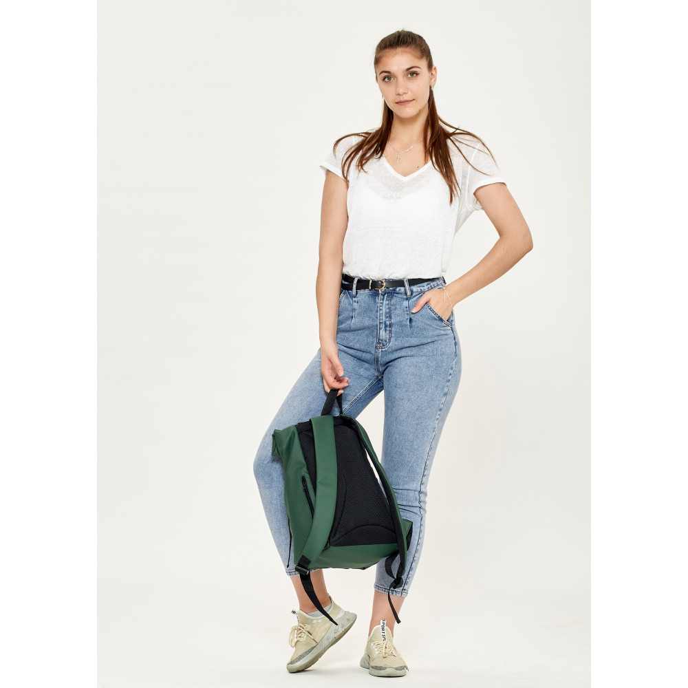 Рюкзак ролл Sambag унісекс RollTop LSH зелений 41 x 30 x 16 см (24211007)