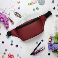 Сумка на пояс бананка Sambag Tirso MSH бордо (80111005)