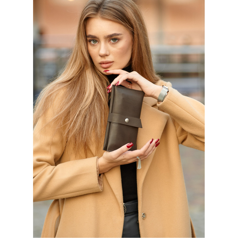 Жіночий гаманець Sambag MSH коричневий 31211027