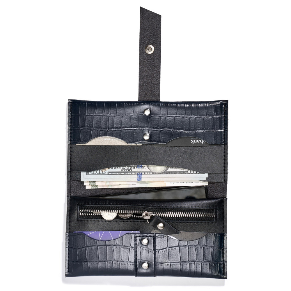 Жіночий гаманець Sambag MSH чорний 20 x 10 см (31211070)