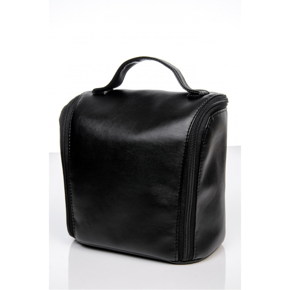 Жіноча косметичка Sambag Candy LSH чорний глянець з глітером (30411102e)